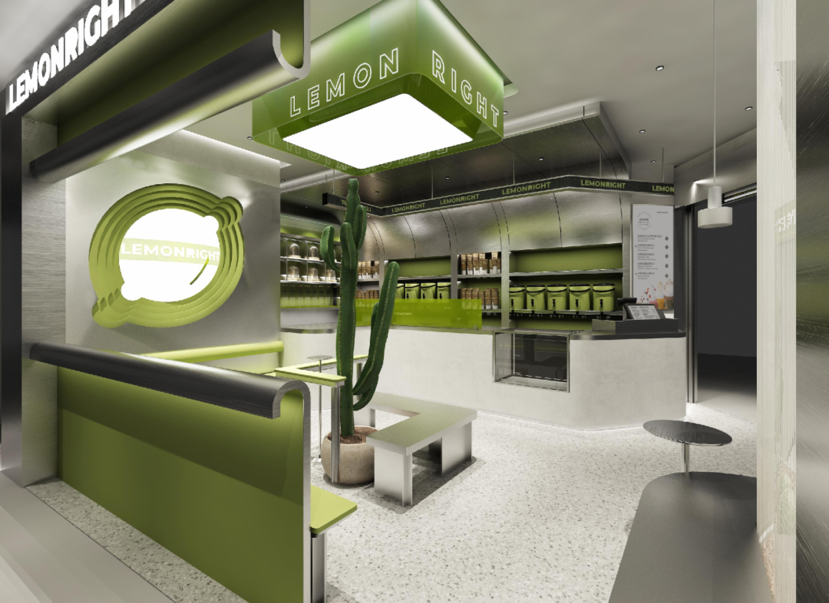 柠檬向右 · 新式茶饮空间设计丨中国上海-38