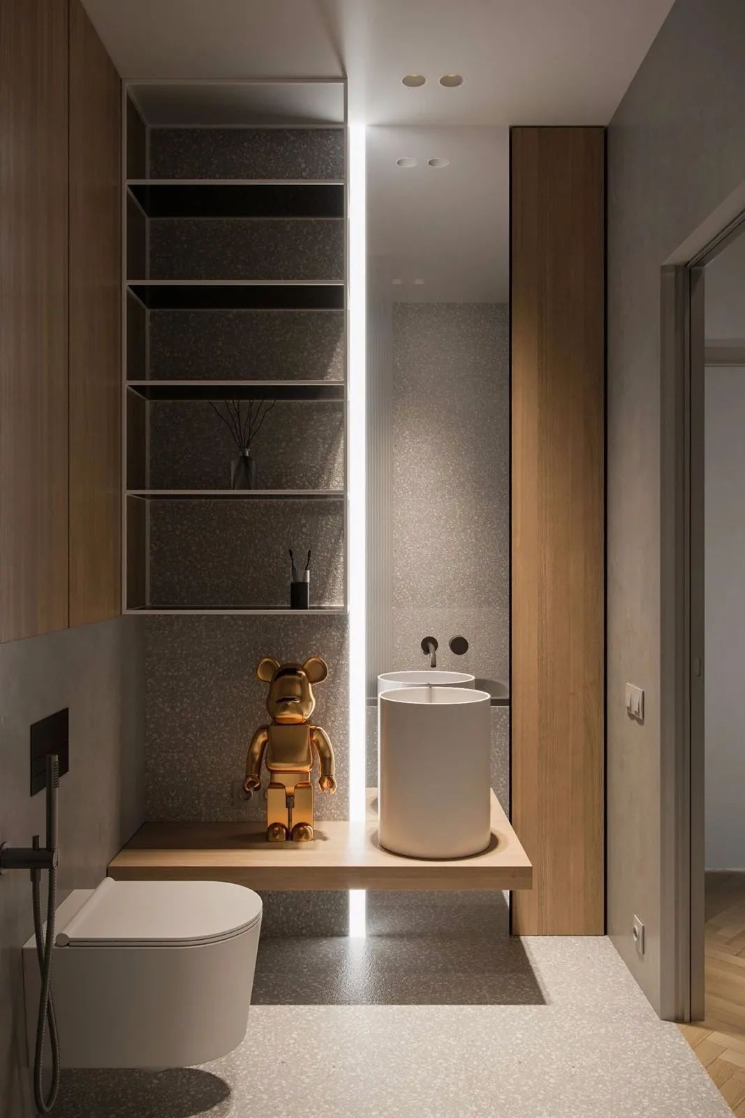 37㎡“首饰盒子”公寓，演绎现代都市舒适生活-40