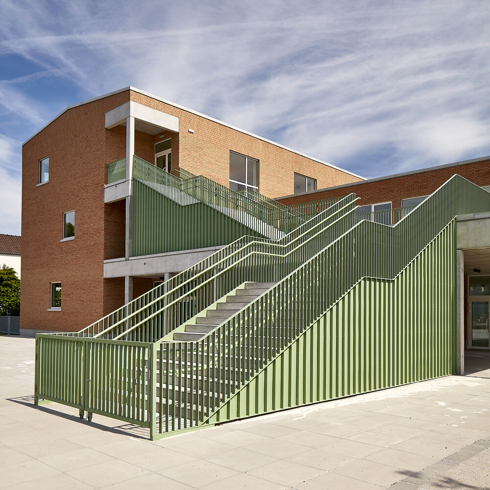 比利时 De Leerboom Halle 创意学习建筑丨BRUT Architecture and Urban Design-5