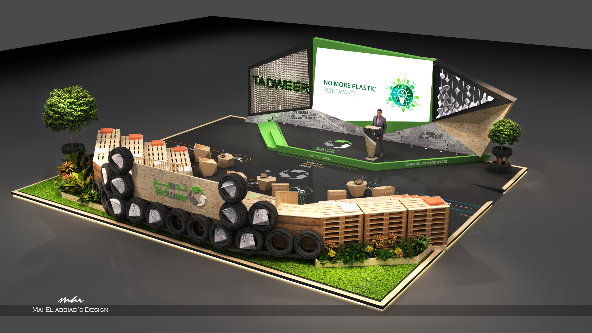 WFES 2021 - Tadweer Academy-Recycling Stand ,Dubai,UAE-3