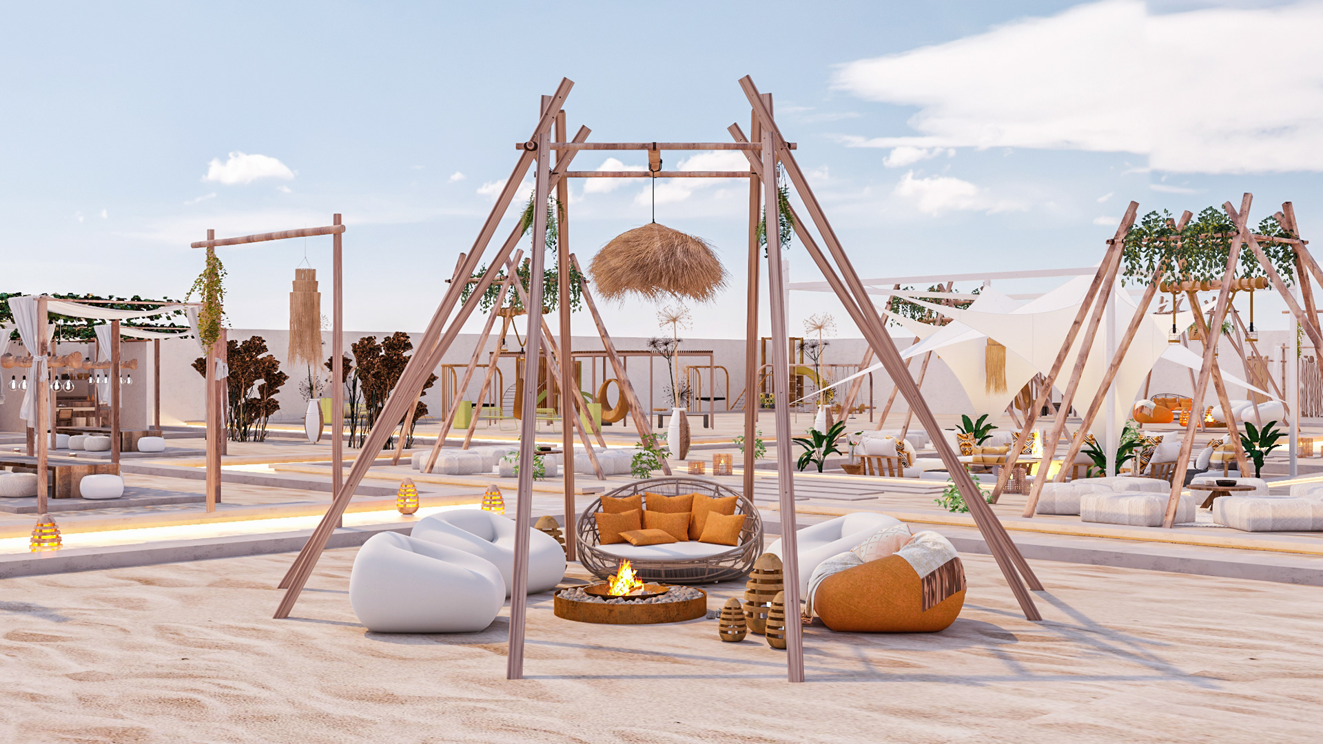 现代景观营地丨沙特阿拉伯丨Omar Studio-2