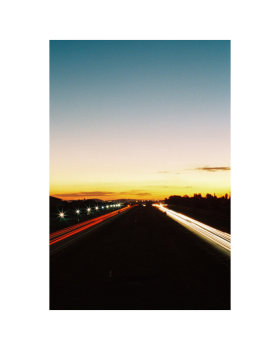 An Evening of Portra 800