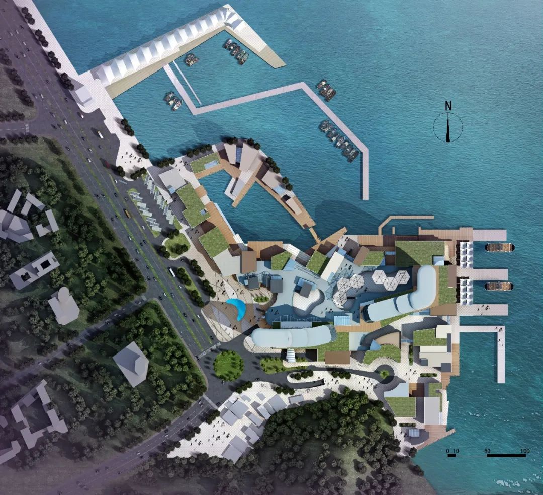 厦门嵩屿码头旅游综合体丨SBA·思倍建筑设计-26