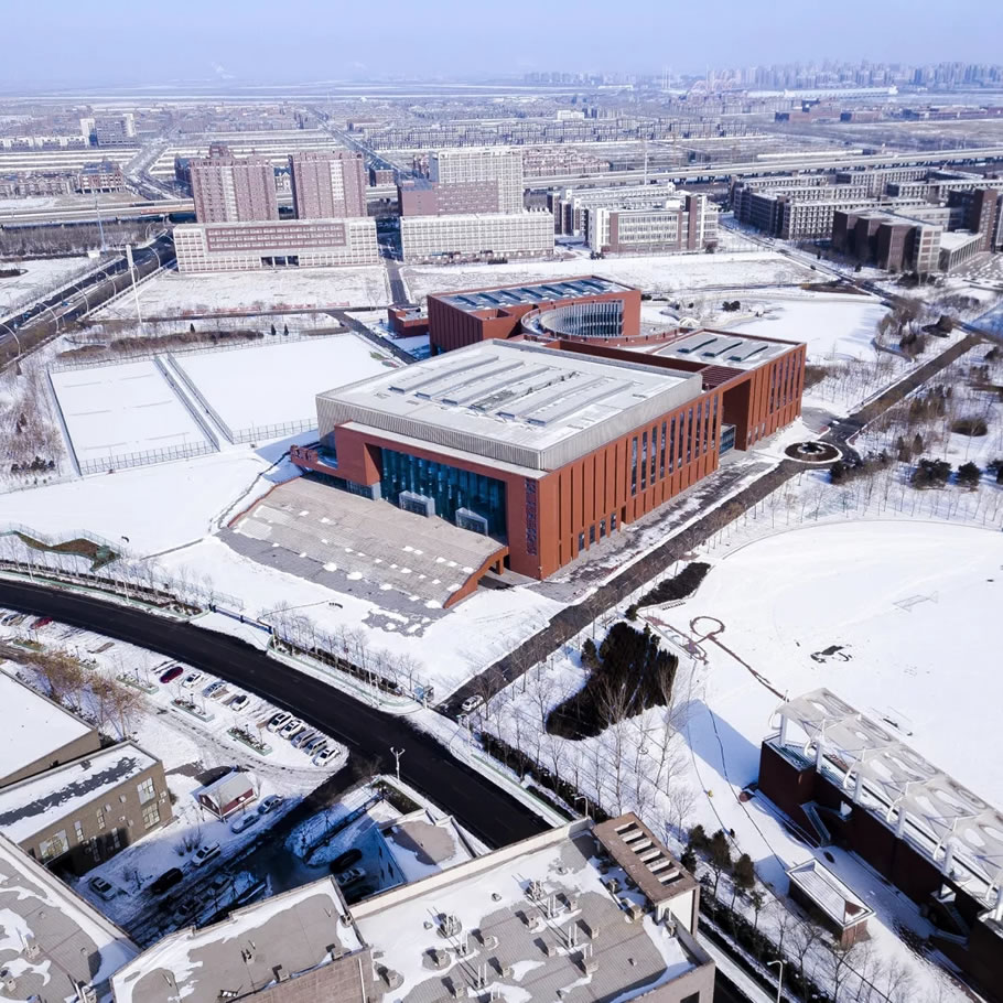 天津科技大学体育馆丨中国天津-5