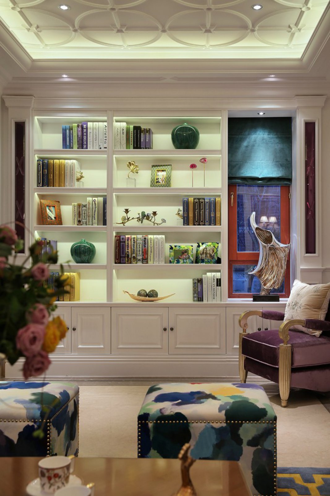 女性主题别墅样板间-10