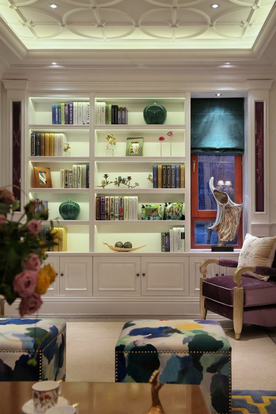 女性主题别墅样板间-10