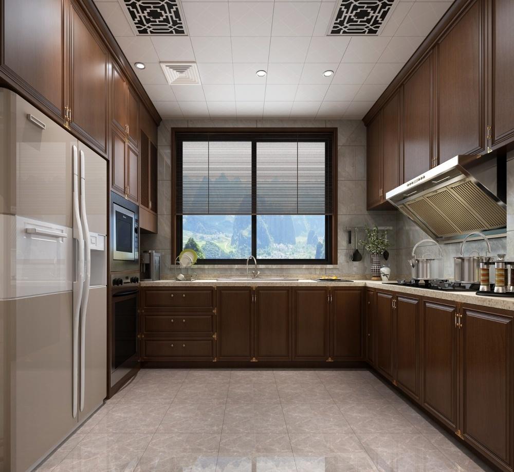 
万安县装修中式装修，别墅装修 -4