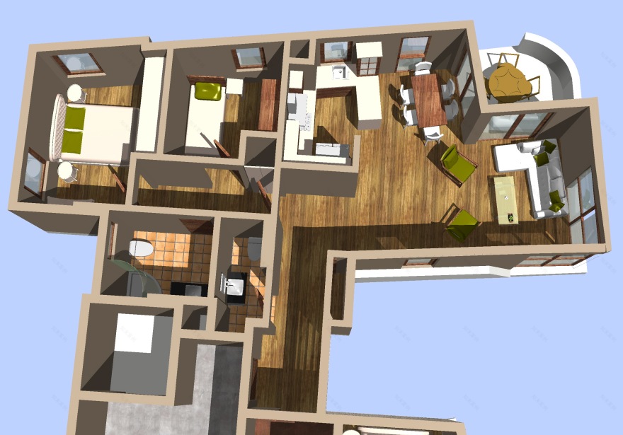 Petek 公寓建筑概念设计-37