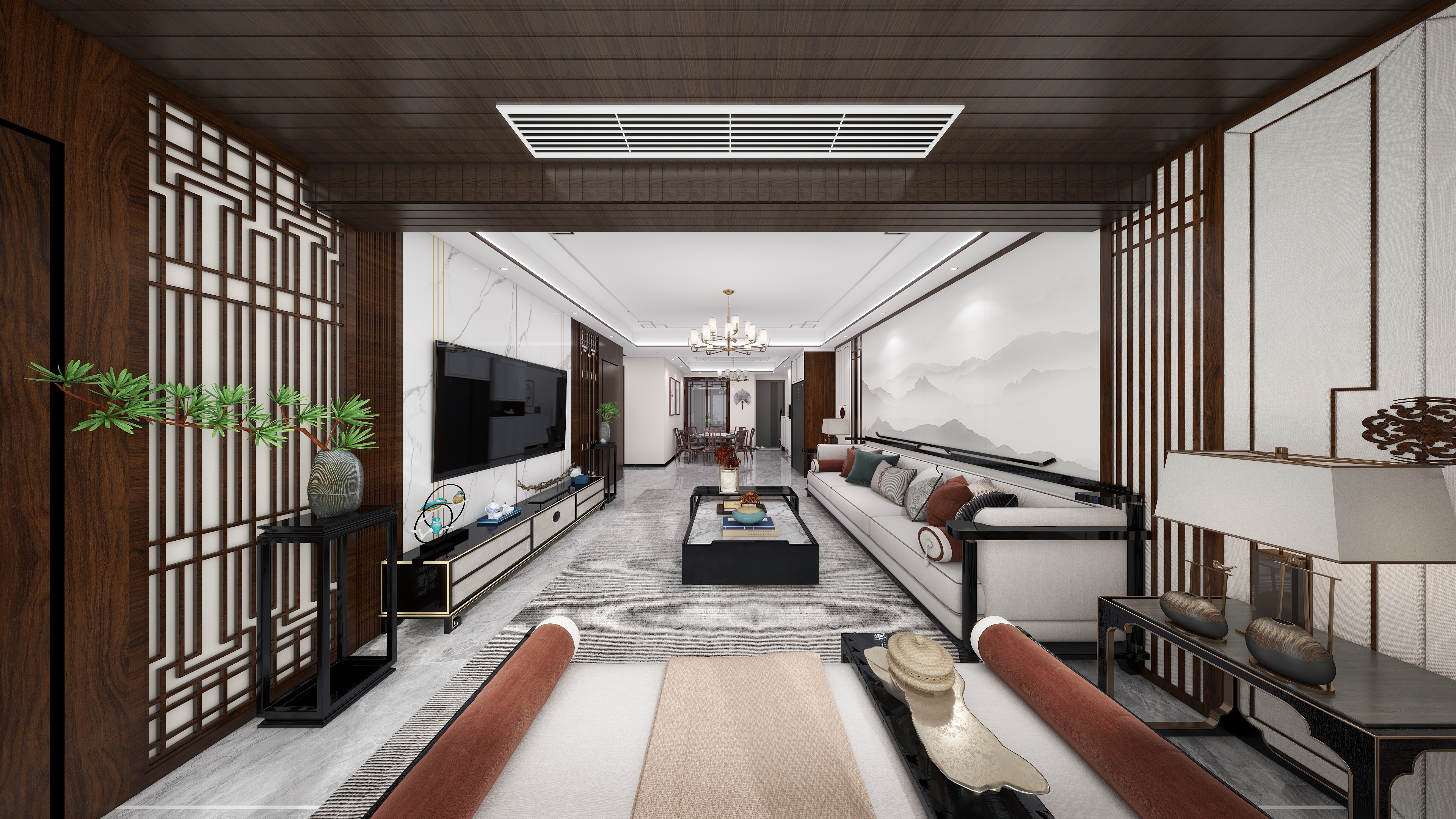 财富广场雅居新中式丨中国衡阳-7