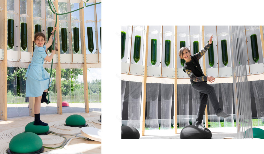 “AirBubble”空气净化游乐场丨波兰华沙丨ecoLogicStudio-34