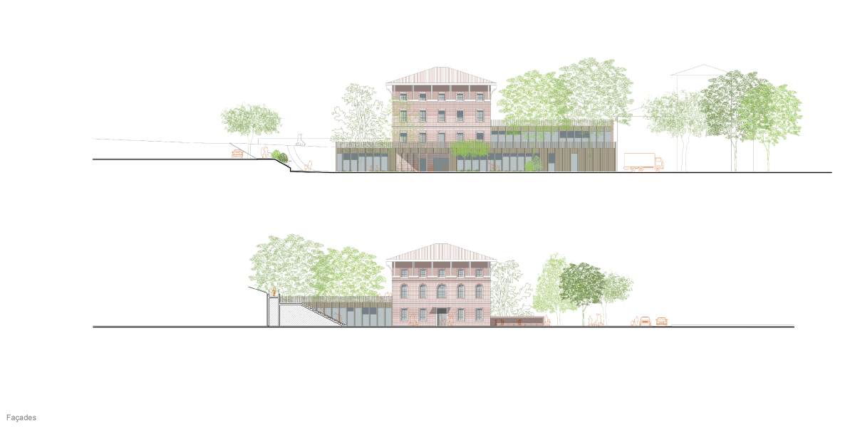 历史遗址改造为幼儿中心项目丨法国丨CoCo architecture-2