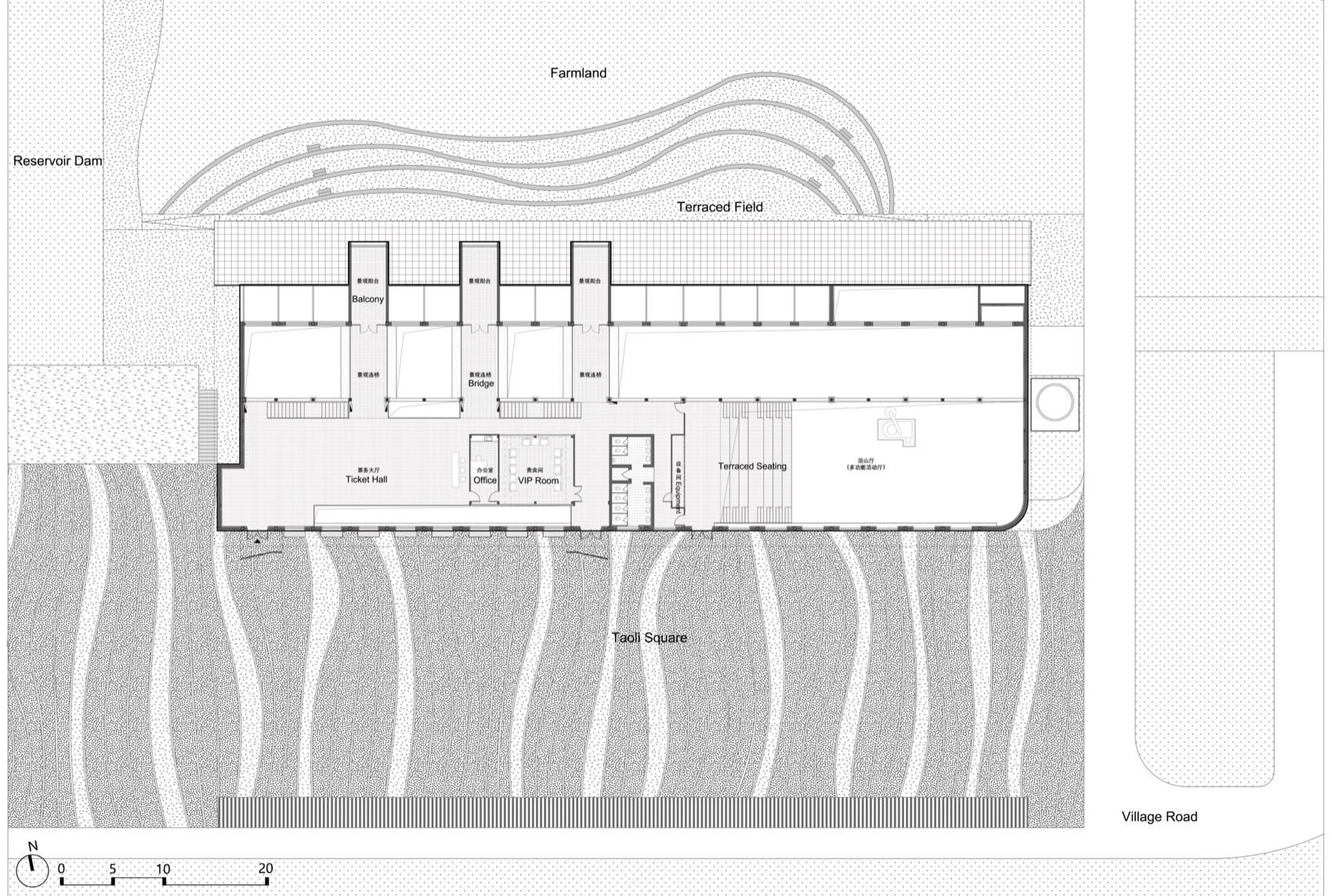 桃里  沼山村村民中心丨中国黄石丨清华大学建筑设计研究院有限公司素朴工作室-223