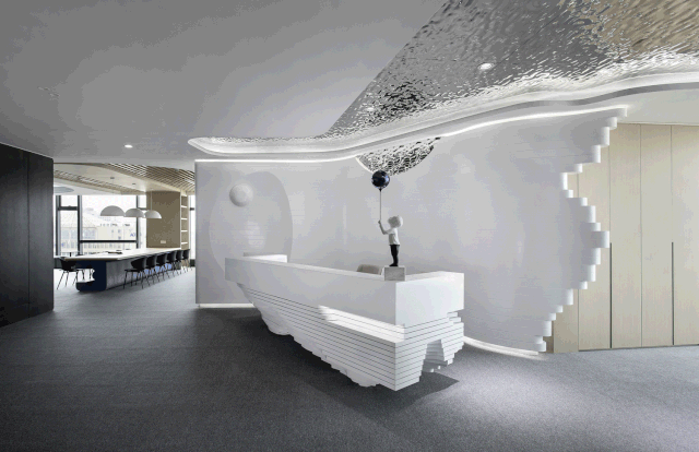 现代风格厦门指纹科技公司办公空间设计-12