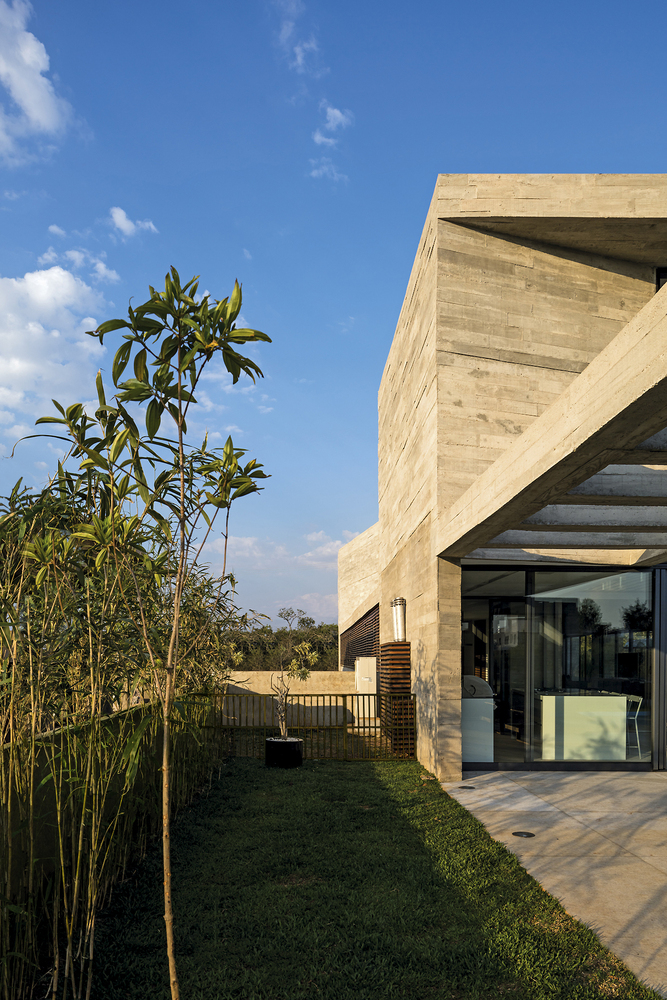 巴西 Braga House 绿色生态现代住宅-34