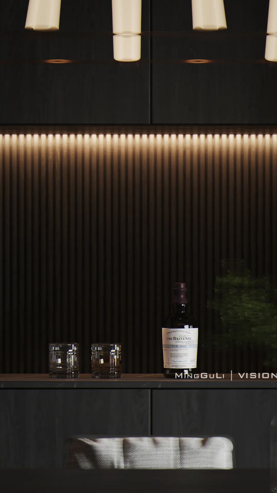 极简黑白灰家装-24