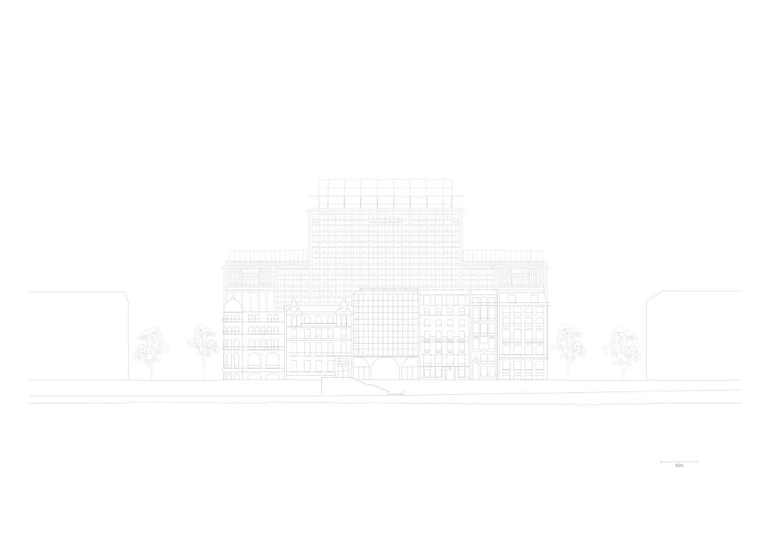 巴黎警察局舊建築改造,Morland綜合大樓-42