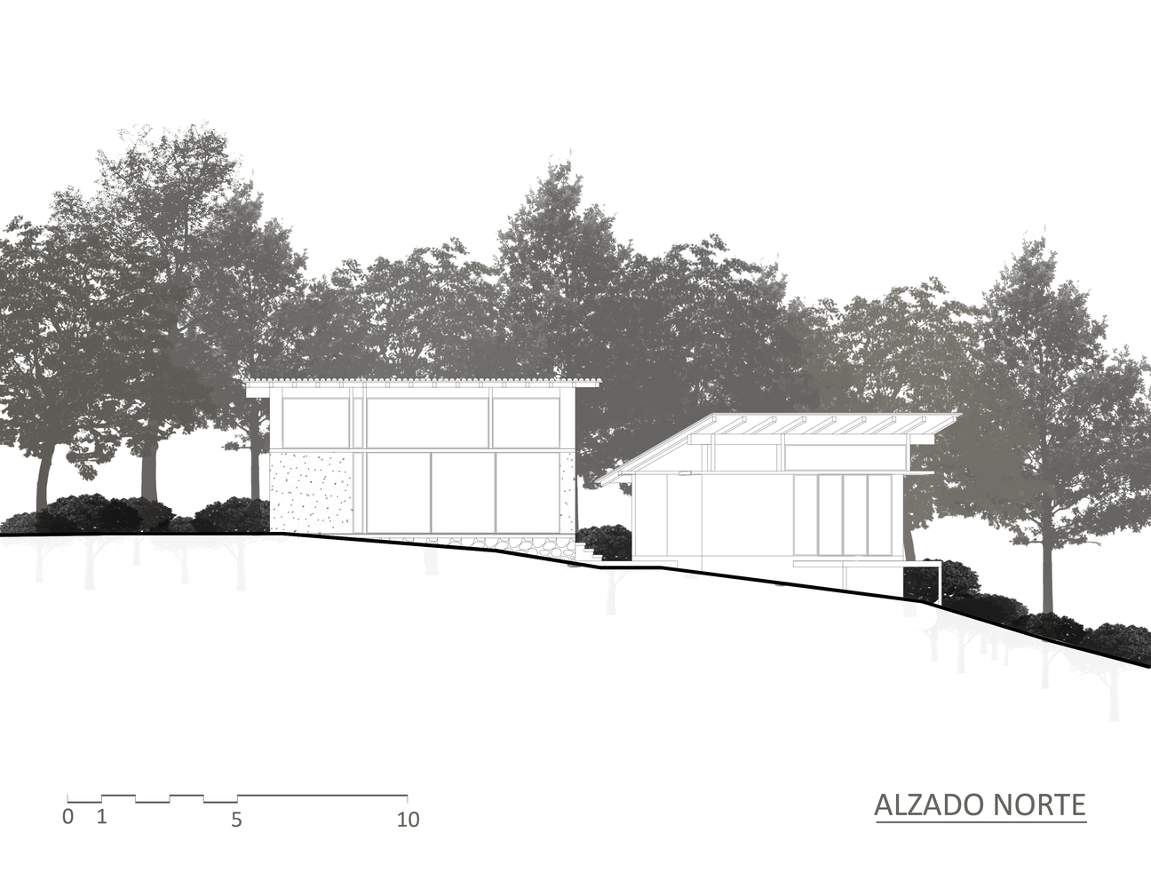 墨西哥 luciennaga 住宅丨莫罗·塔勒·德阿奎特拉,uno más uno-40