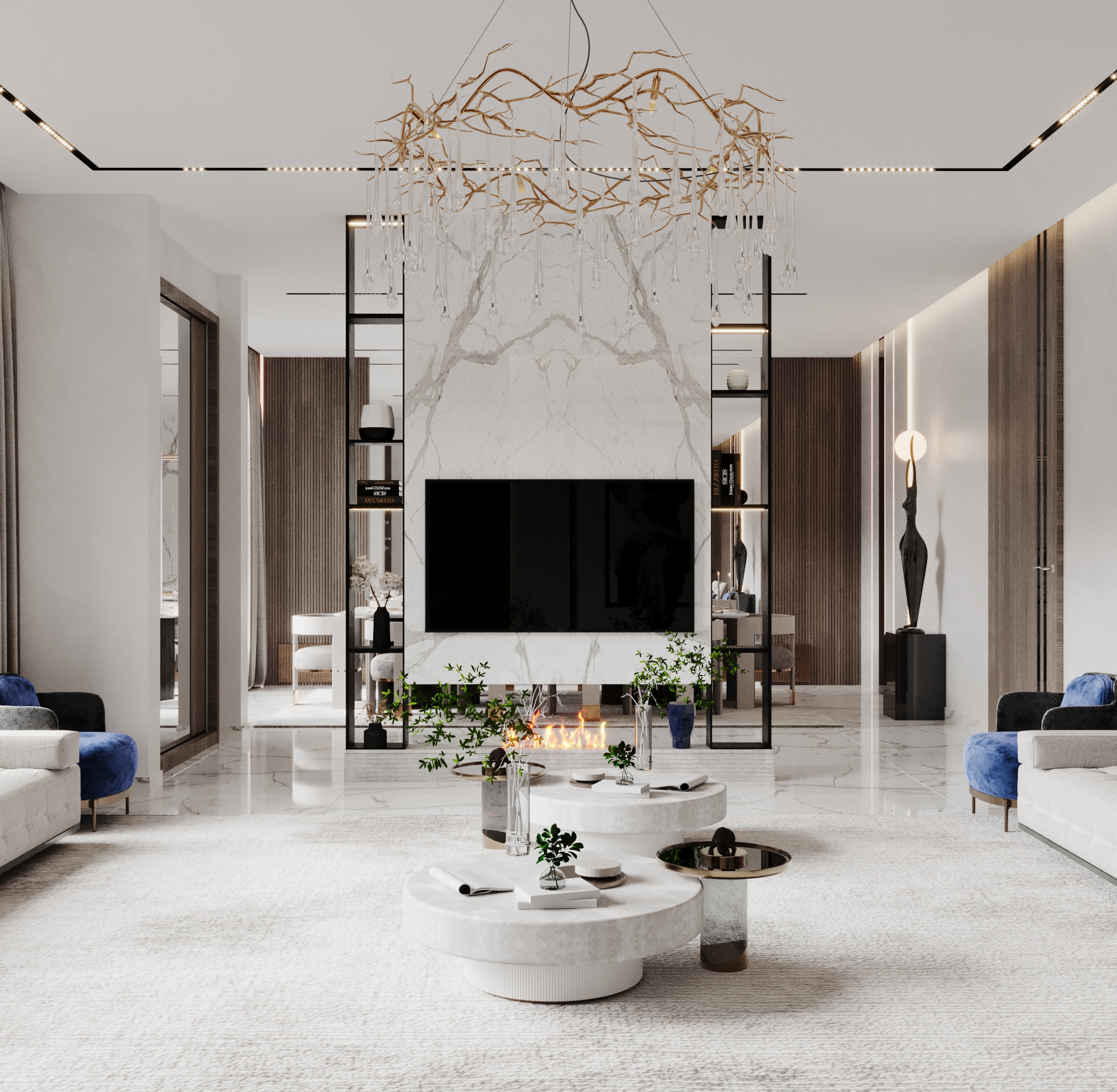 2023 年令人惊叹的室内设计别墅-6