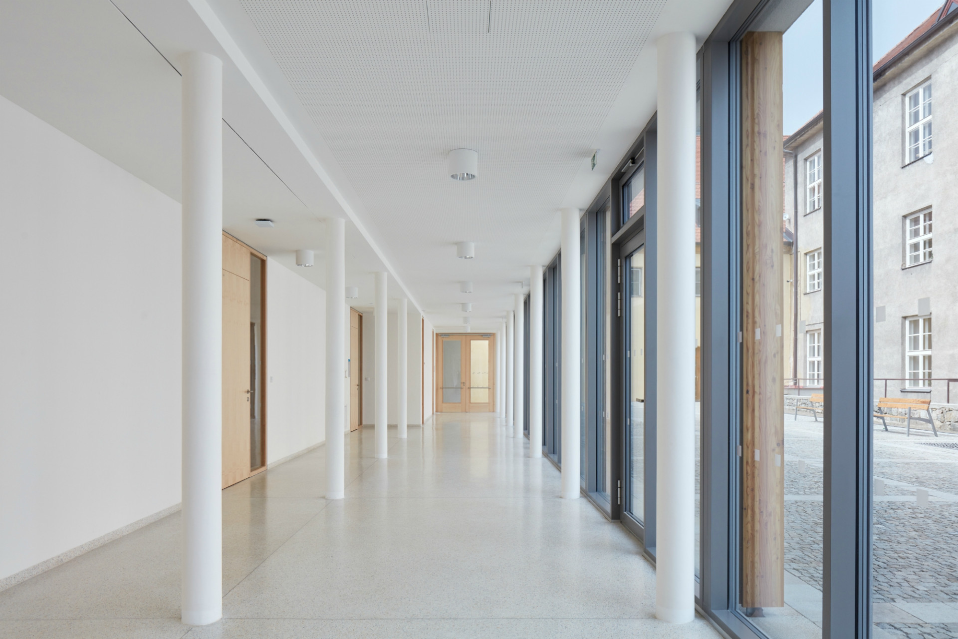 Třebíč天主教高中新建筑扩建丨捷克-83