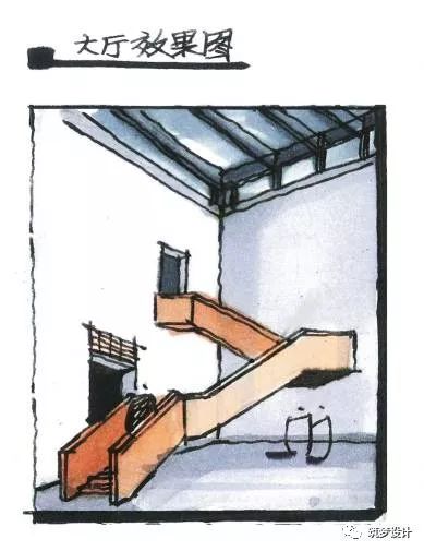 建筑抄绘丨朱家角人文艺术馆-48