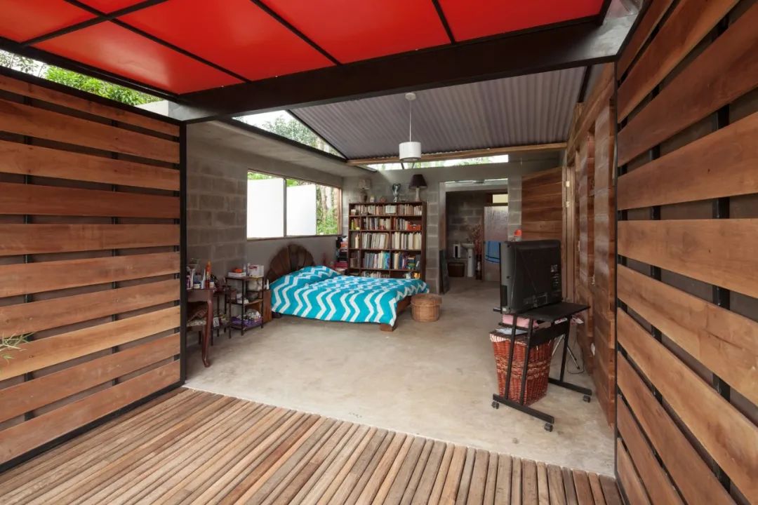 乡间农场 90 平米临建钢构住宅-20