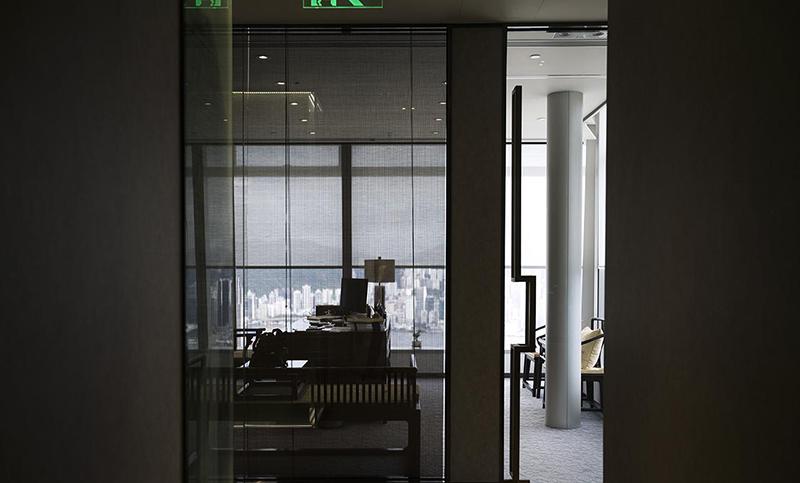 香港 ICC 中投国际控股新中式风格办公空间设计-21