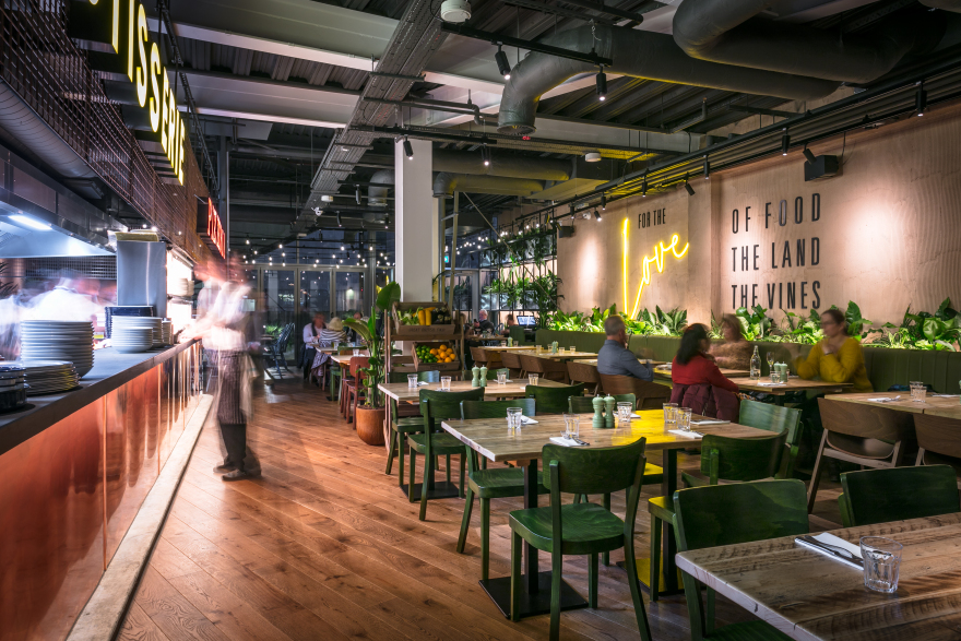 Butcher & The Farmer O2 Arena London| Restaurant Design-27