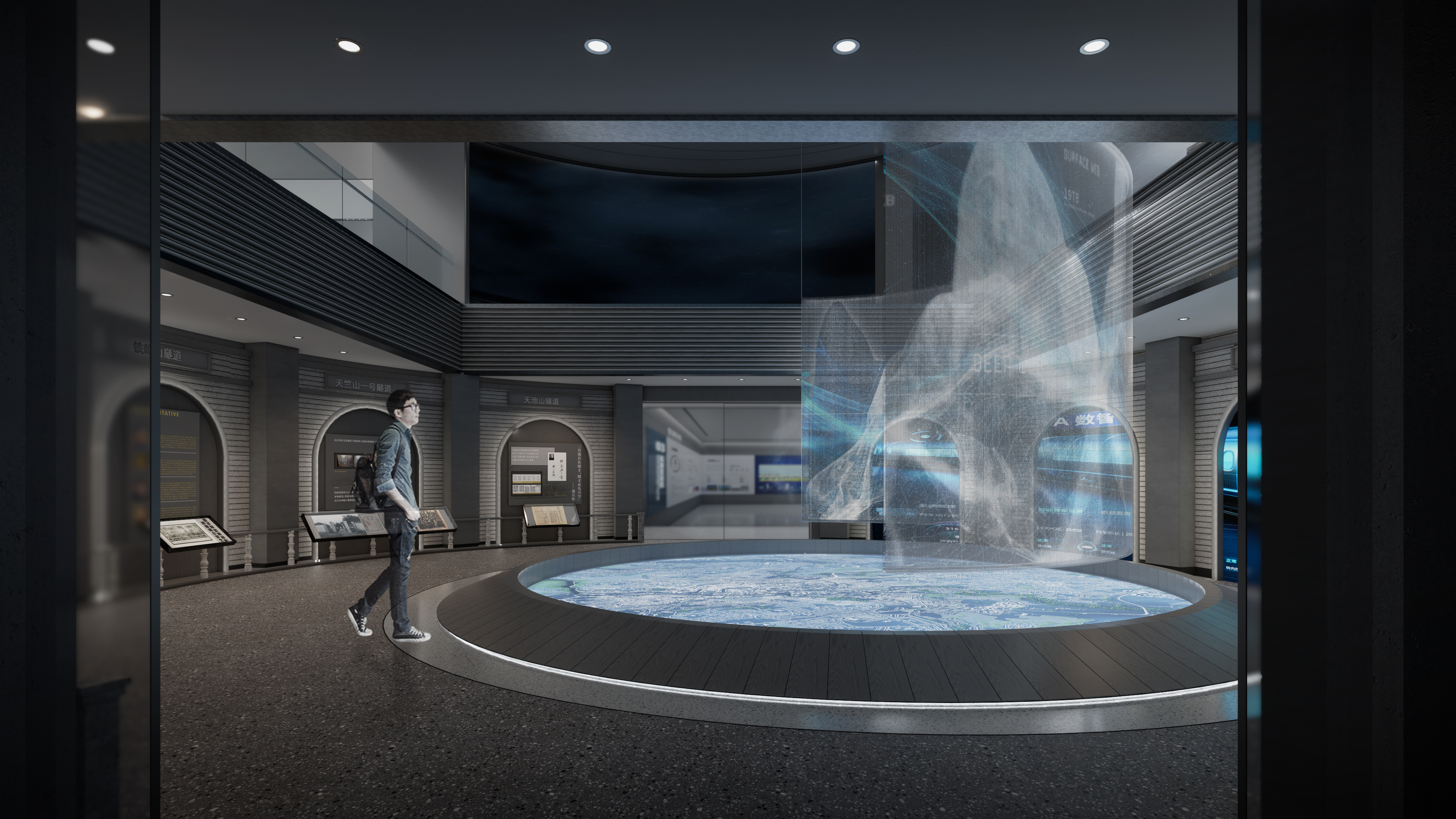 中铁轨道交通展厅-4