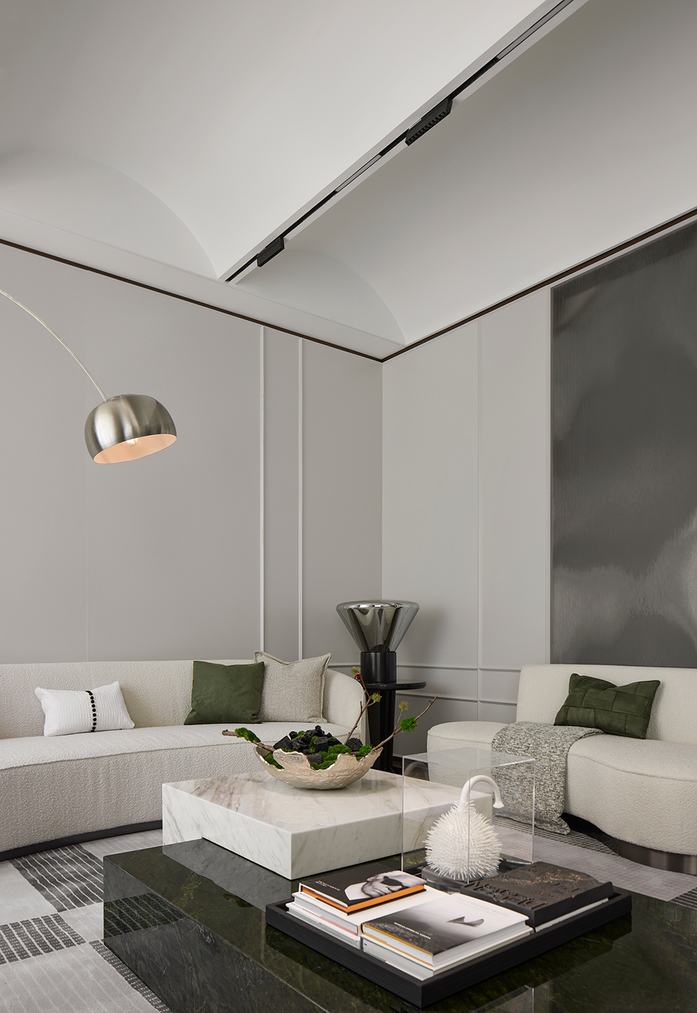 353㎡简奢豪宅丨岳蒙设计-15