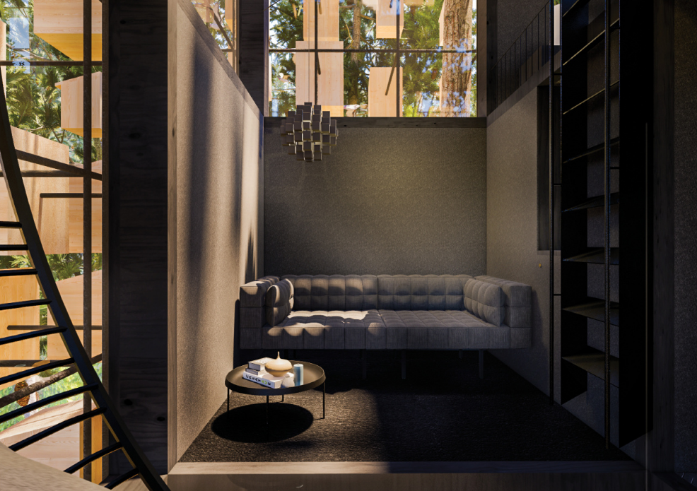 瑞典树屋酒店丨BIG建筑事务所-13