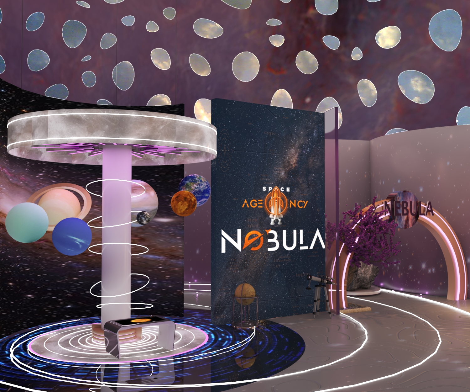 My Graduation Project .. Nebula Space Egancy-0