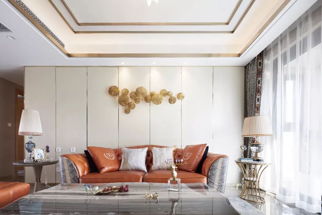 143㎡轻奢主义，细节中的优雅生活  申远软装设计-7