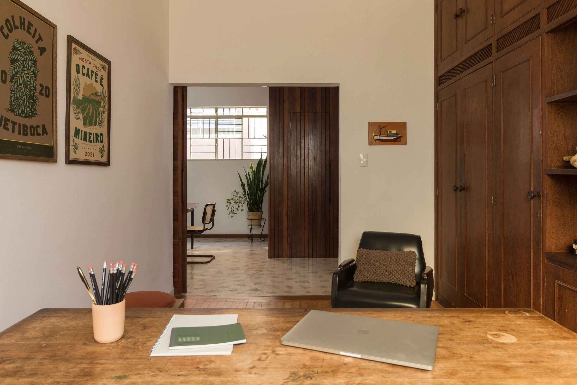 巴西贝尔奥里藏特的现代主义之家丨Pedro Haruf Arquitetura,Design-26