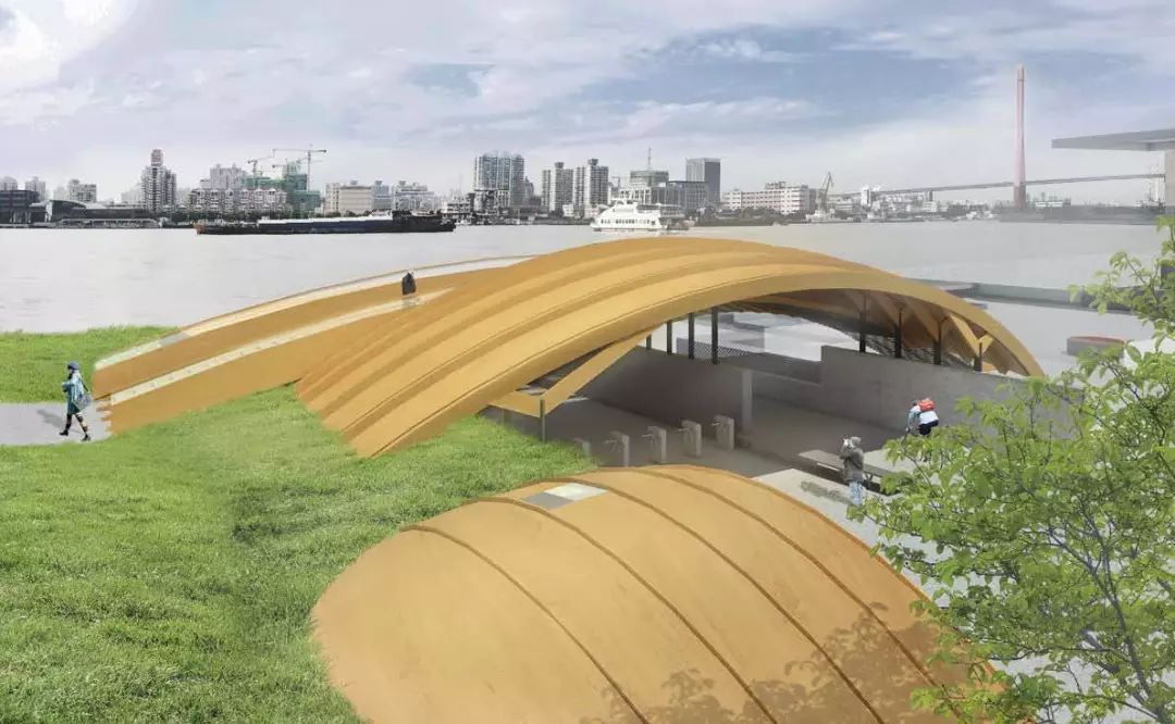 民生轮渡站 | 重构城市肌理的滨水交通枢纽-97