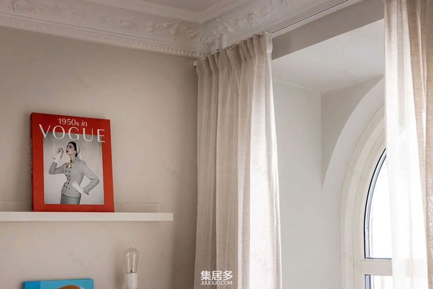 哥德堡 19 世纪建筑玻璃后卧室公寓丨瑞典-22