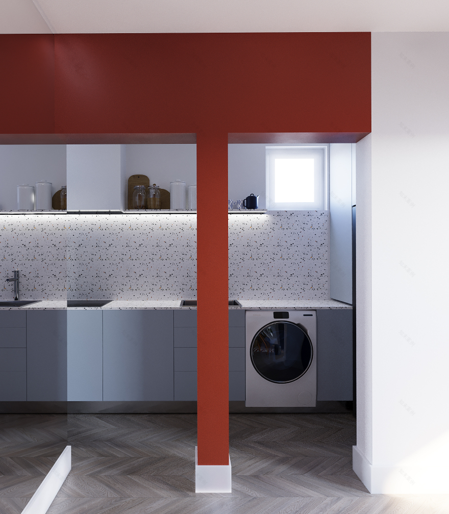 年轻女性活力公寓改造-11