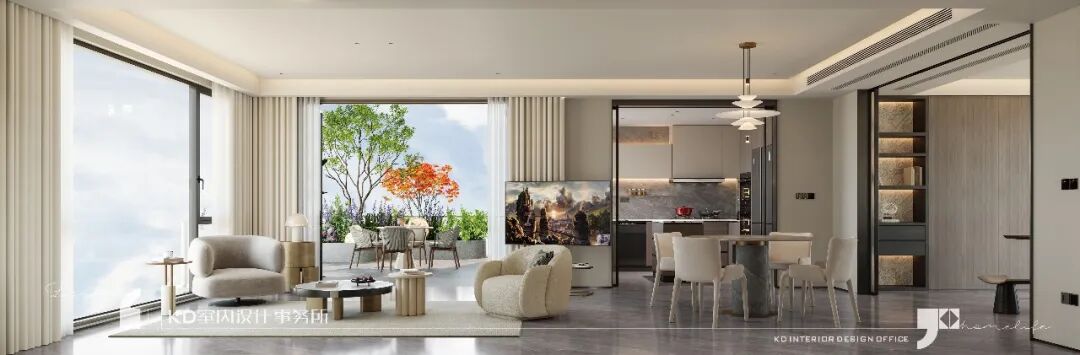 云湖郡206㎡  极简主义下的克制与温柔丨中国重庆丨KD室内设计事务所-29