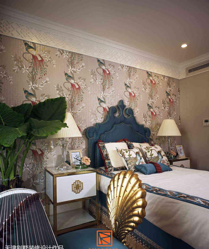 天津别墅新东方装饰主义风格设计案例解析-10