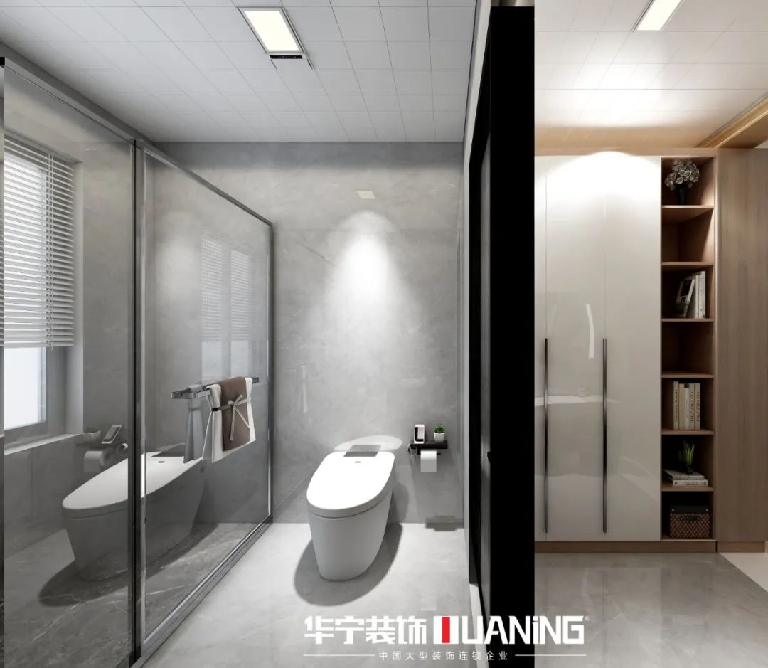 华宁装饰打造日式禅意空间——怡佳花园 130㎡新中风格-86