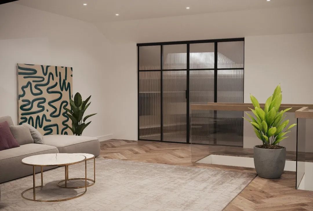 300㎡复式空间设计丨Roomy Room-69