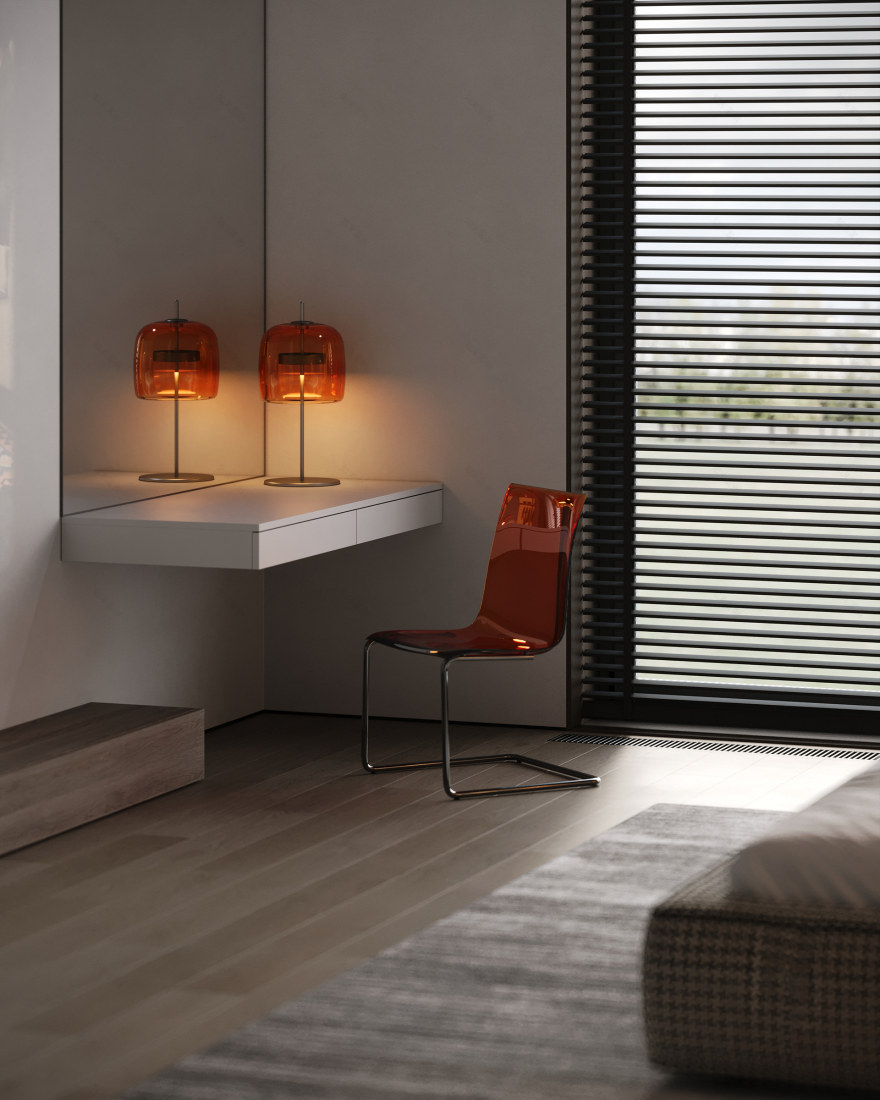 橙色色调卧室-8