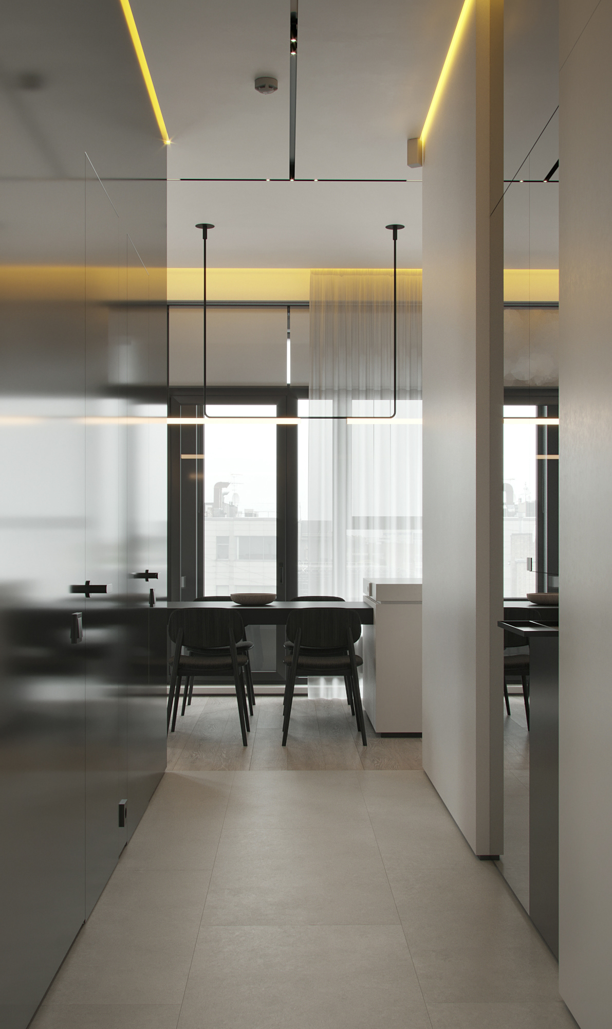 81平 现代简约小空间设计-9