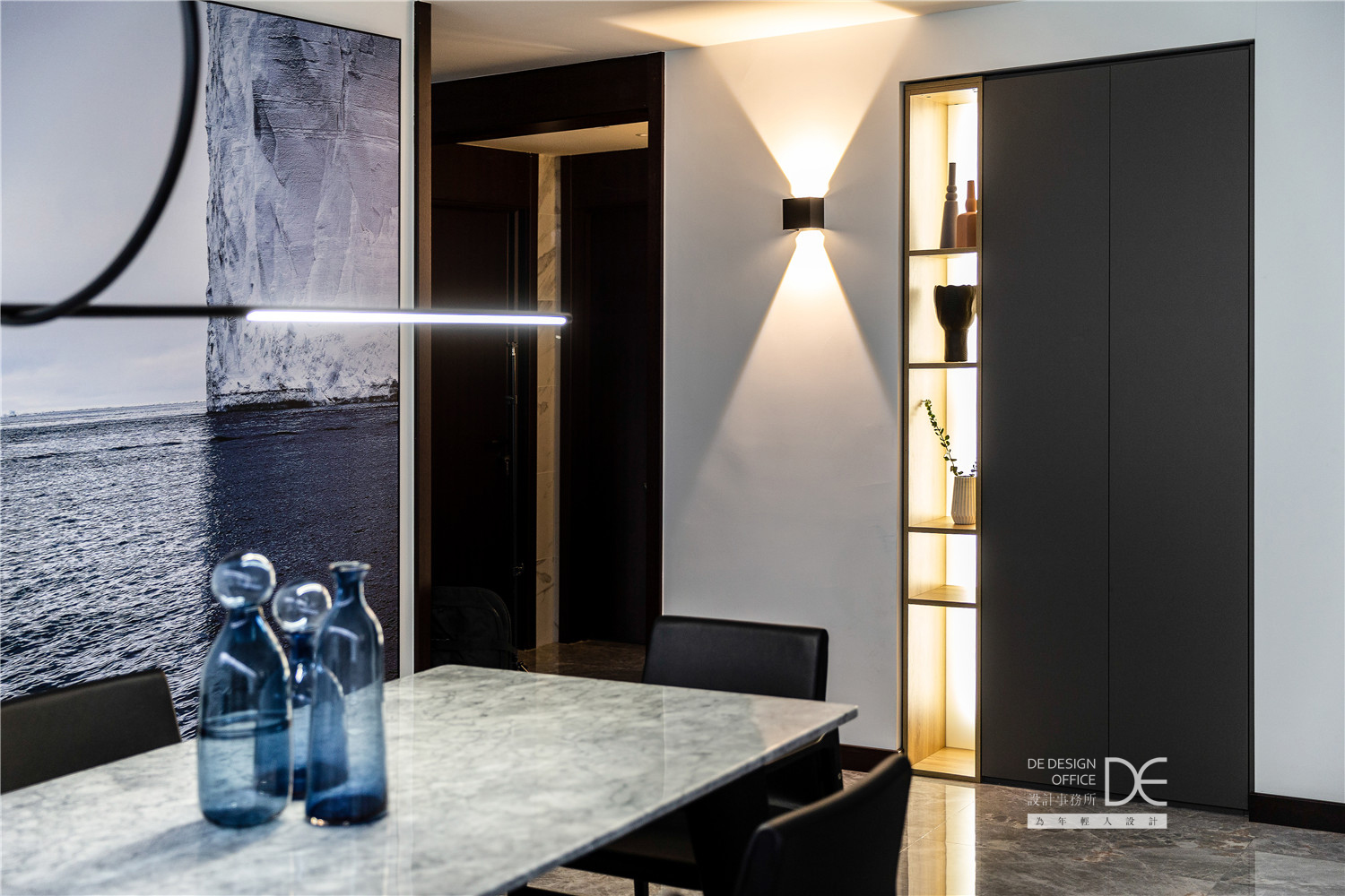 融景城郦苑 | 现代简约黑白灰,恰到好处的舒适生活-29