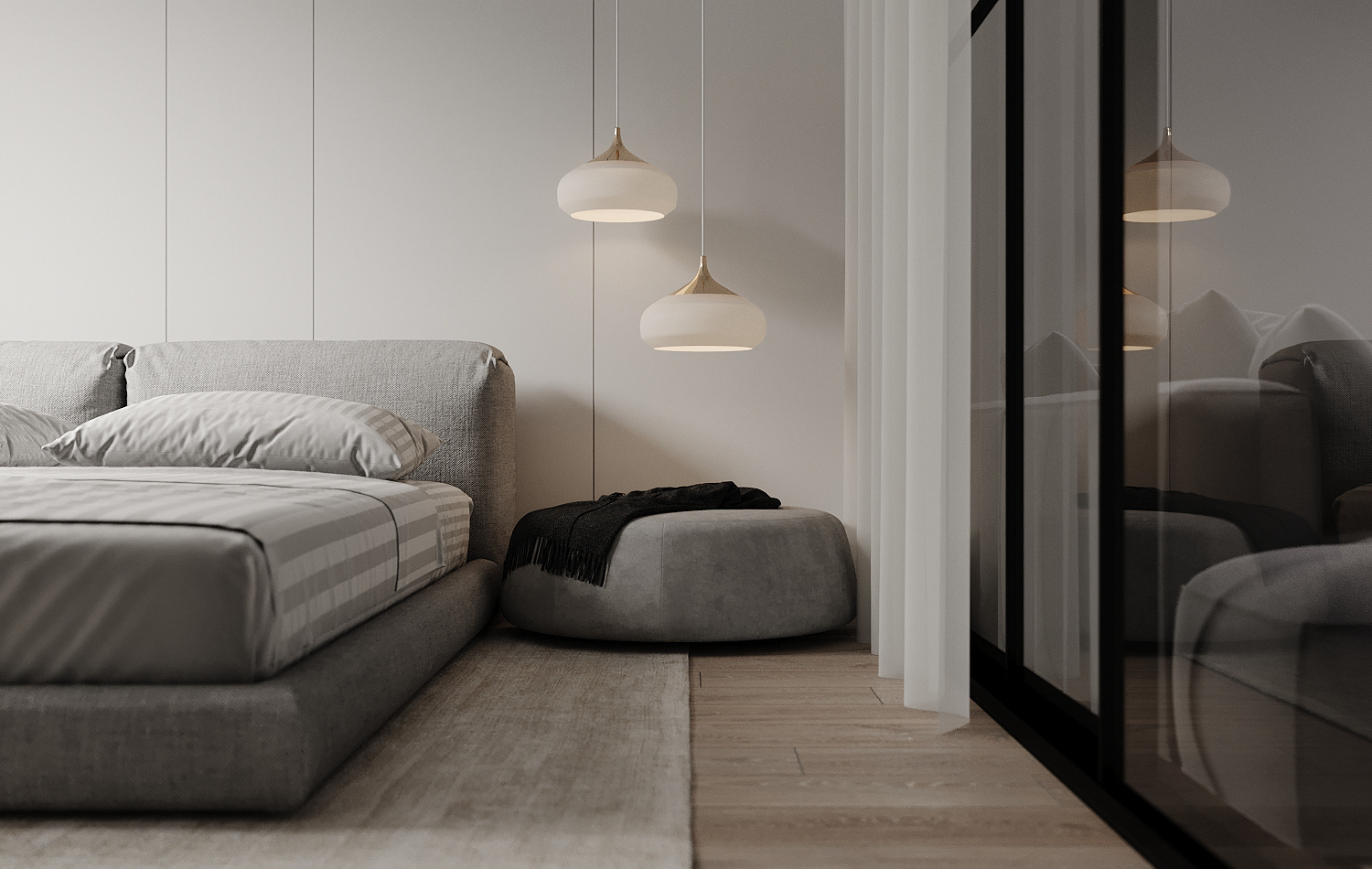 深色系住宅设计 超酷 超有设计感！-12