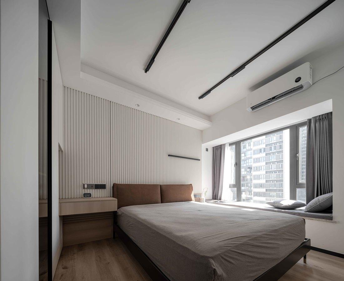 地升幕布++旋转餐桌·116m²精装房改造丨中国广州丨吴思昊-59