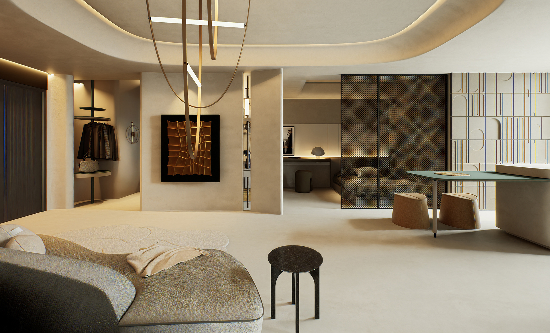 仛寂風・雲垂流光 Cascading Clouds of Light丨中国台湾丨蓝雅设计事务所-43