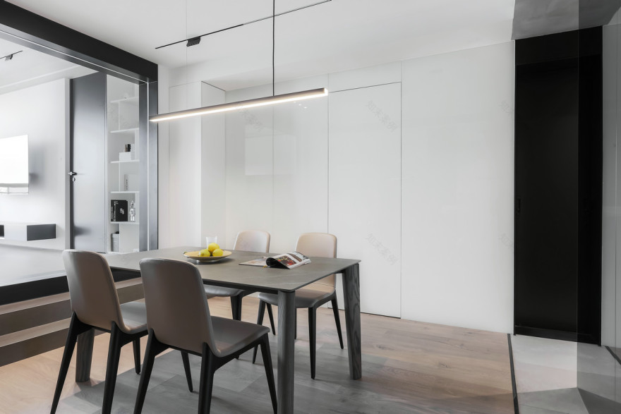 魔都 110㎡简约美宅,三代五口共享 FF 空间设计-38