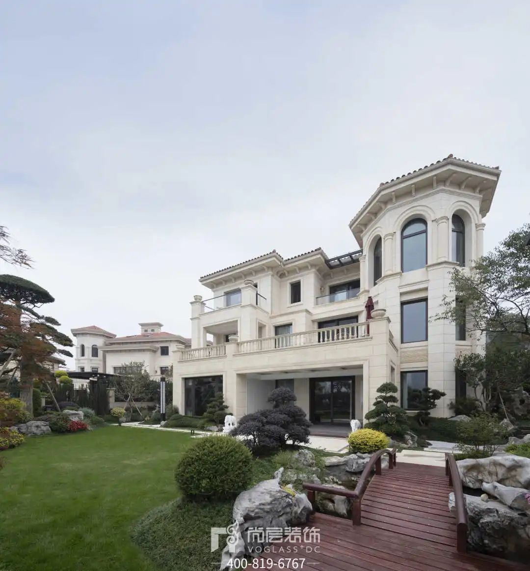 银湖花园×尚层别墅装饰｜杭州400㎡新中式别墅设计，由心生活-28