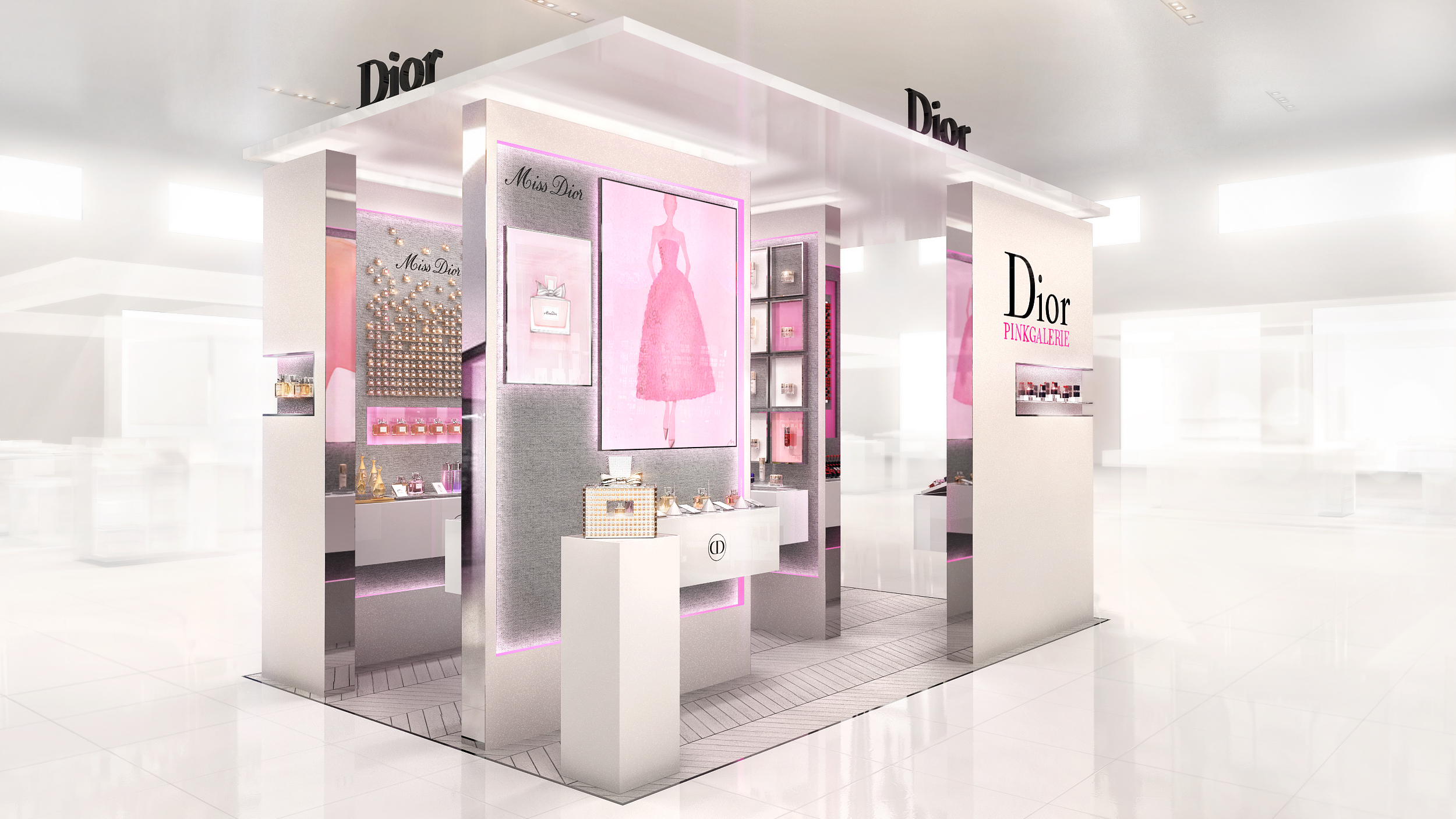 Dior化妆品店设计-49