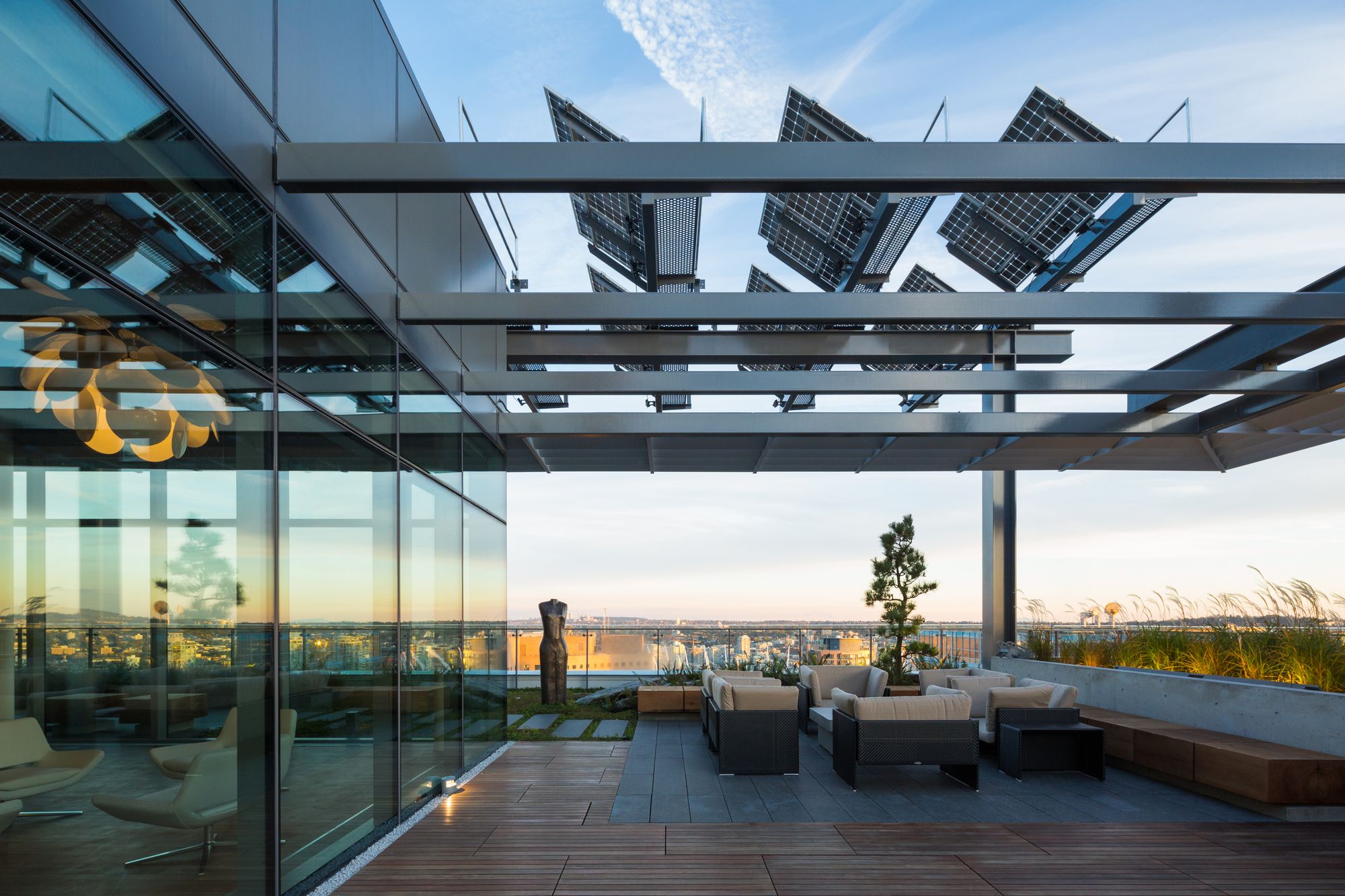 温哥华 TELUS 总部 | 现代办公空间的绿色与艺术融合-55